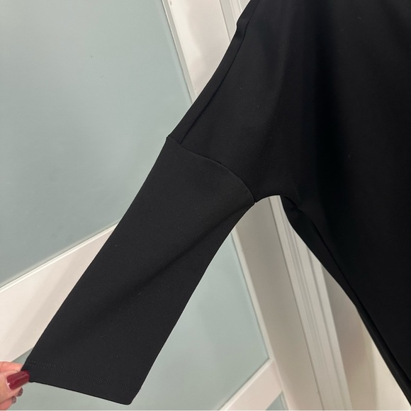 Tuckernuck Pomander Place Jersey Sue Tunic Shift Dress SZ Medium/Large Black EUC - Picture 4 of 9